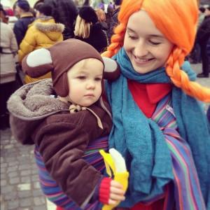 Adventures in Babywearing: Happy Halloween!