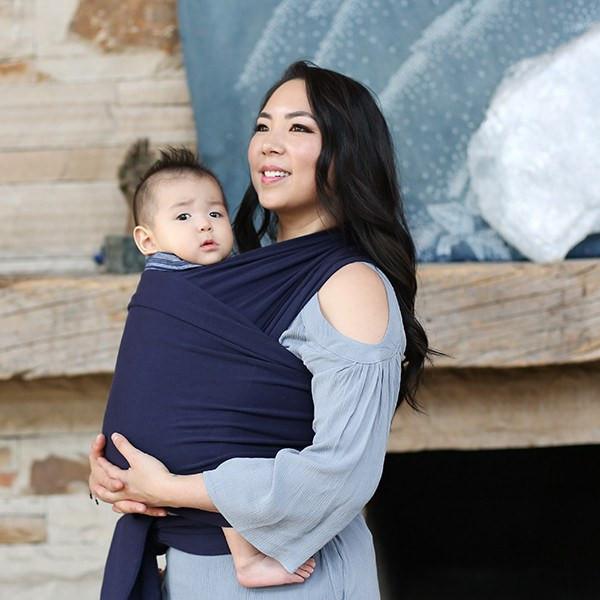 Boba Baby Wrap Carrier Navy Blue