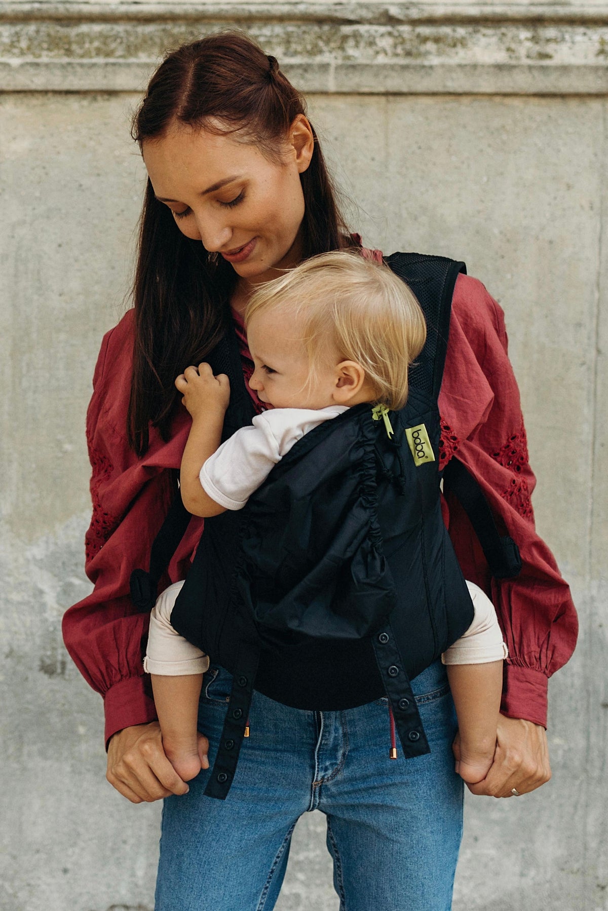Boba Baby Wrap Carrier (Navy Blue) Shop Boba Baby Wrap Carriers